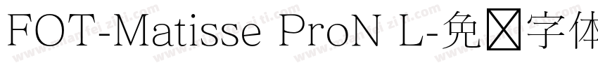 FOT-Matisse ProN L字体转换